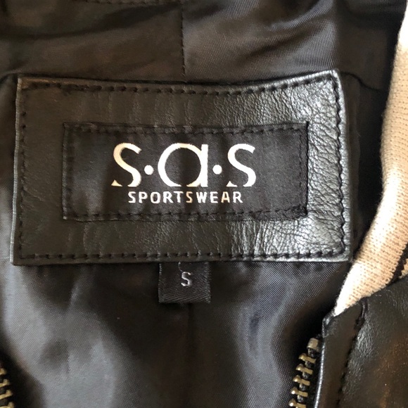 Leather Bomber Jacket - Picture 3 of 3